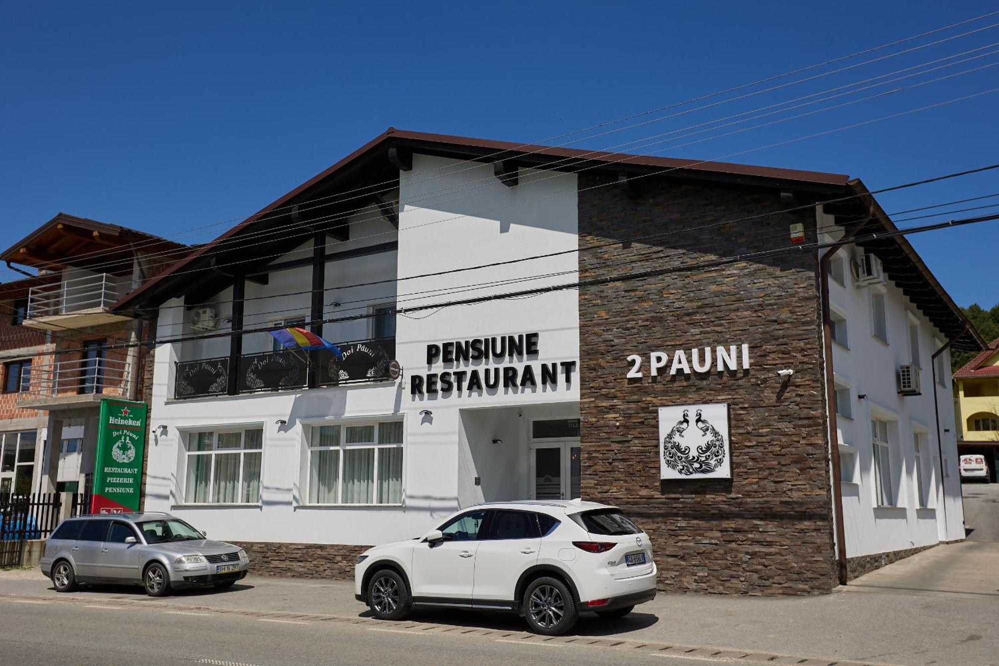 Pensiune Restaurant Pizzerie 2 Pauni Borsa  Ngoại thất bức ảnh